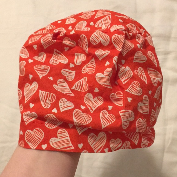 Hearts scrub cap - Picture 4 of 4